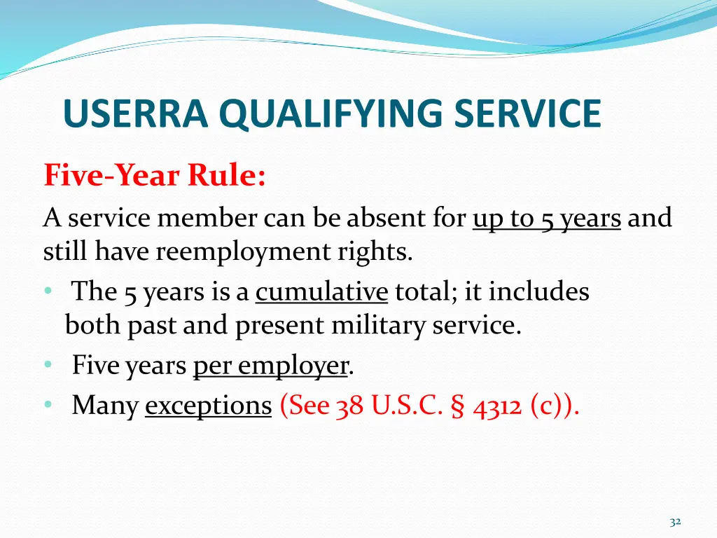 userra qualifying service 1