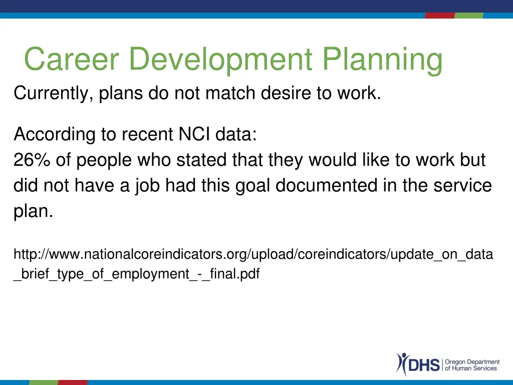 career development planning currently plans