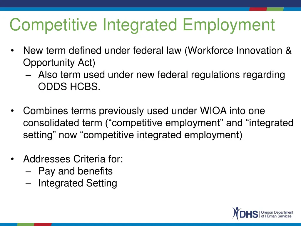 competitive integrated employment