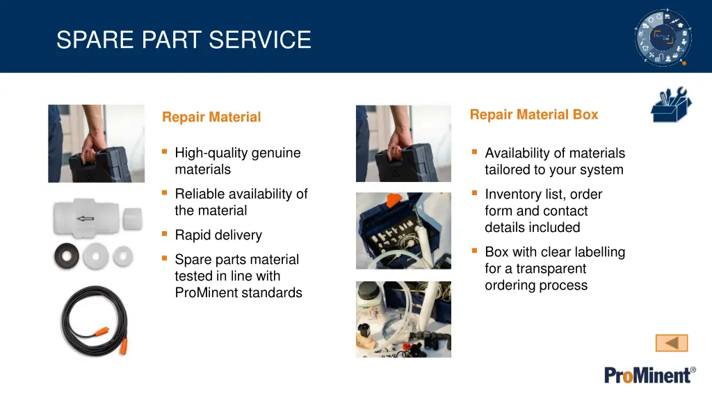 spare part service 2