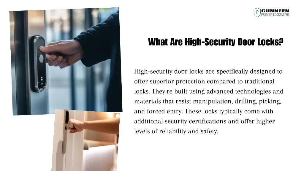 what are high security door locks