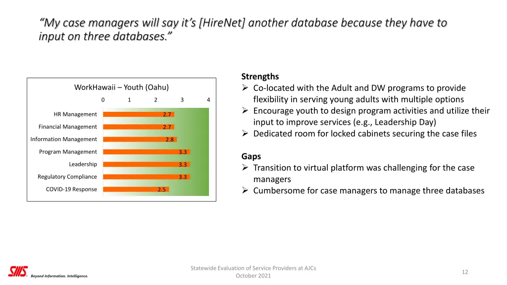 my case managers will say it s hirenet another