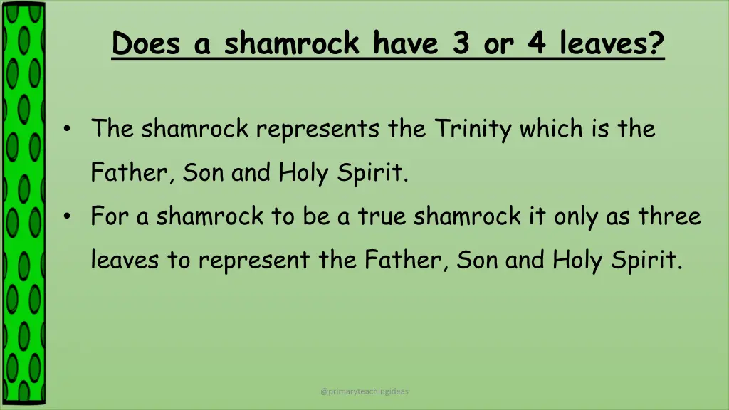 does a shamrock have 3 or 4 leaves