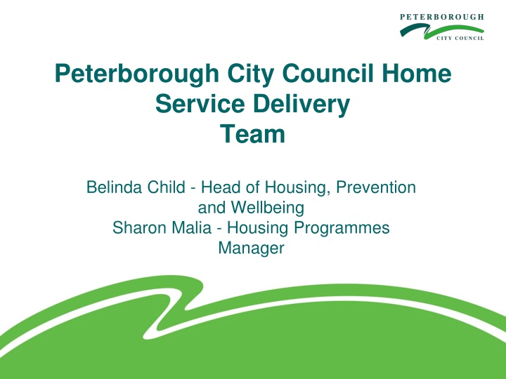 peterborough city council home service delivery