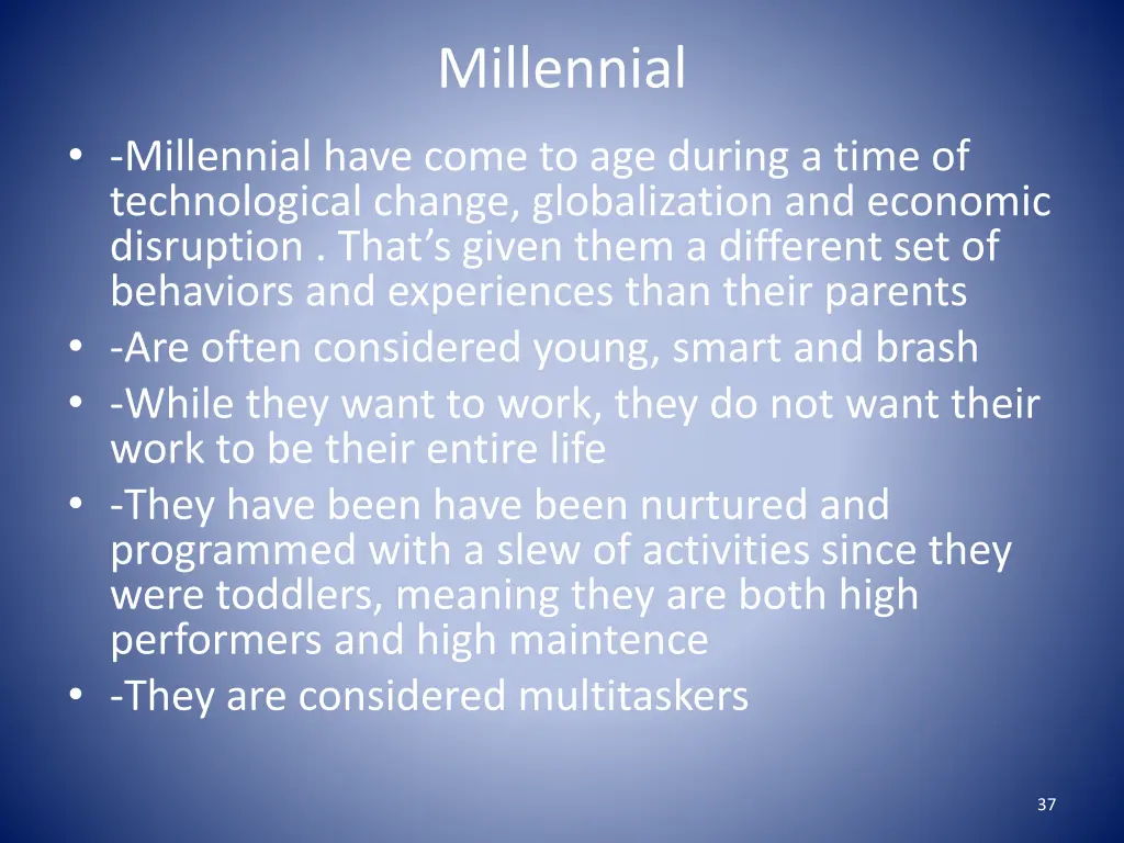 millennial 1