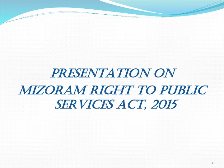 presentation on presentation on mizoram right