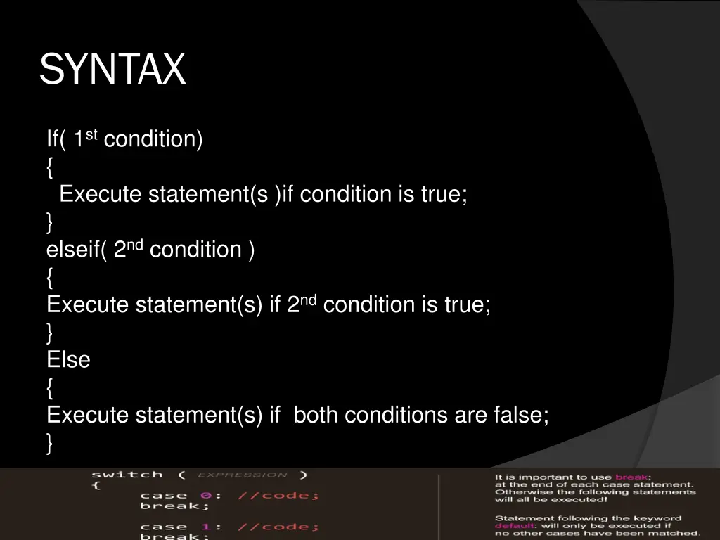 syntax 2