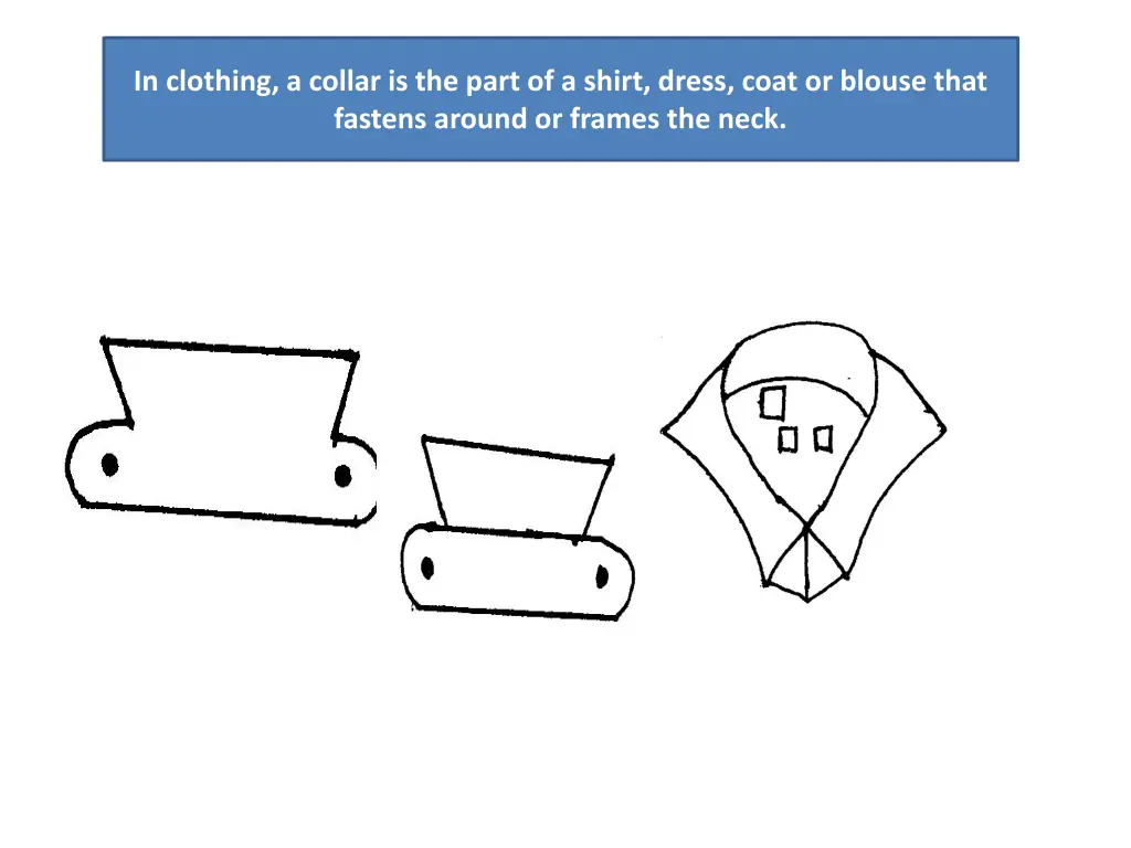 in clothing a collar is the part of a shirt dress