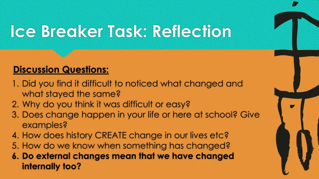 ice breaker task reflection