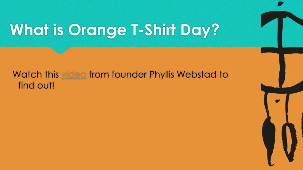 what is orange t shirt day