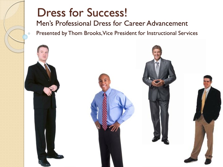 dress for success men s professional dress