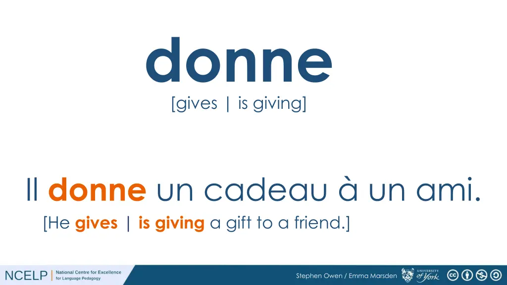 donne gives is giving