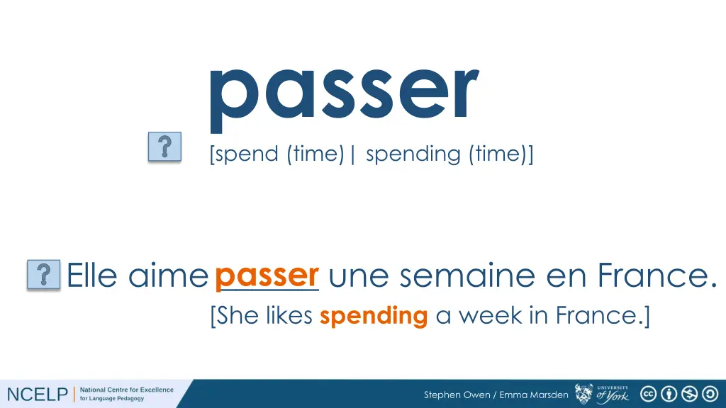 passer spend time spending time 1