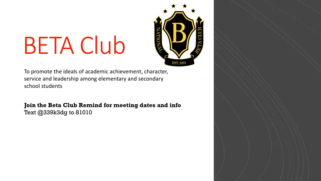 beta club