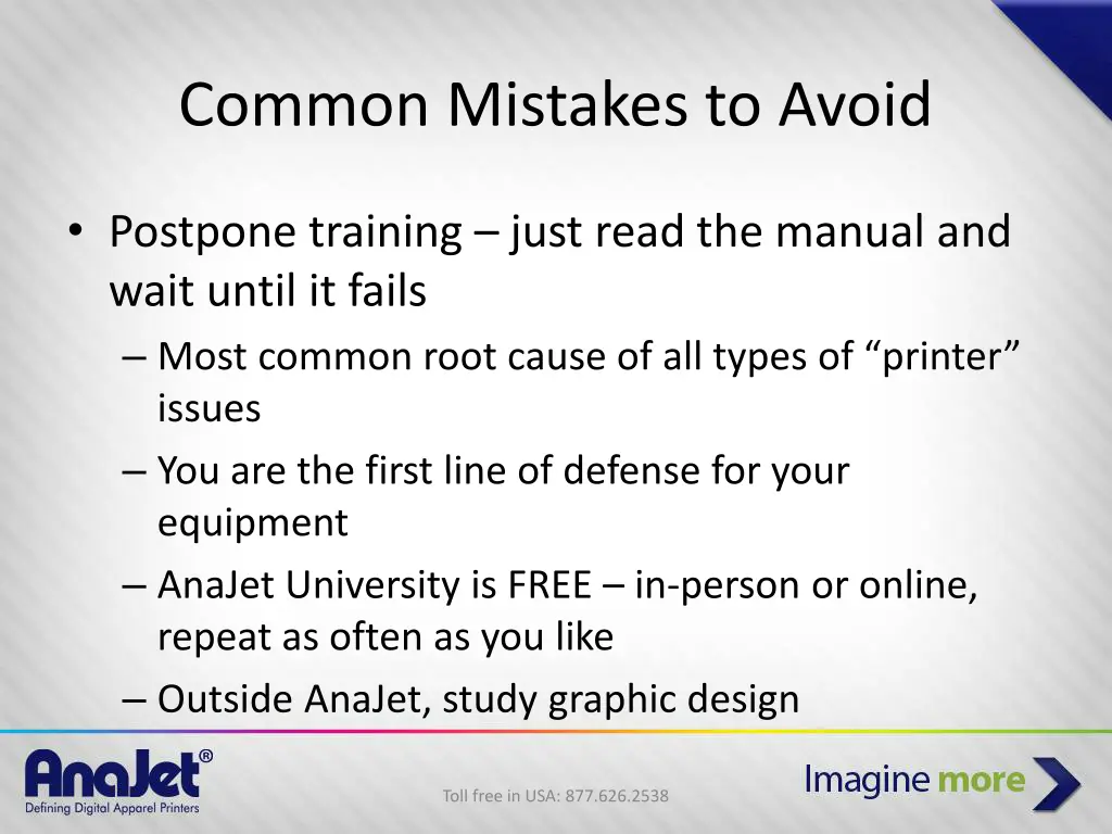 common mistakes to avoid