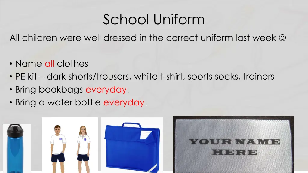 school uniform