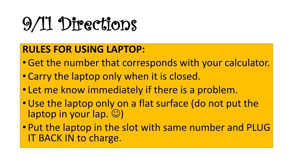 9 11 directions 9 11 directions