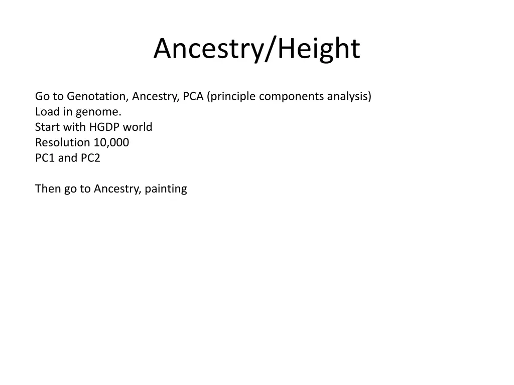 ancestry height