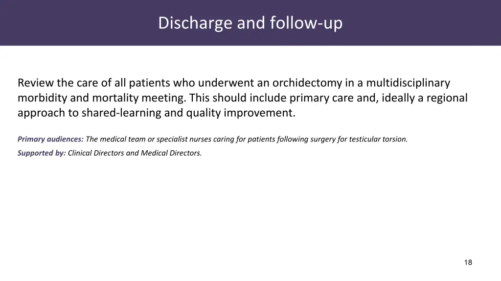 discharge and follow up 1