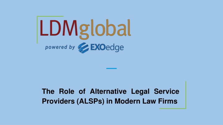 the role of alternative legal service providers