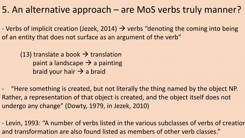 5 an alternative approach are mos verbs truly 6