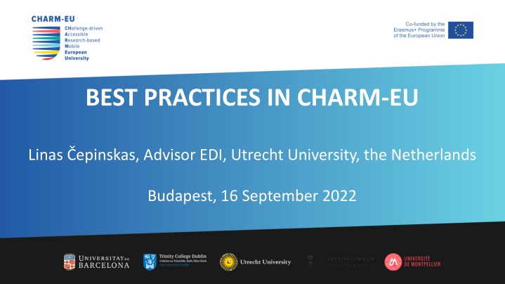 best practices in charm eu