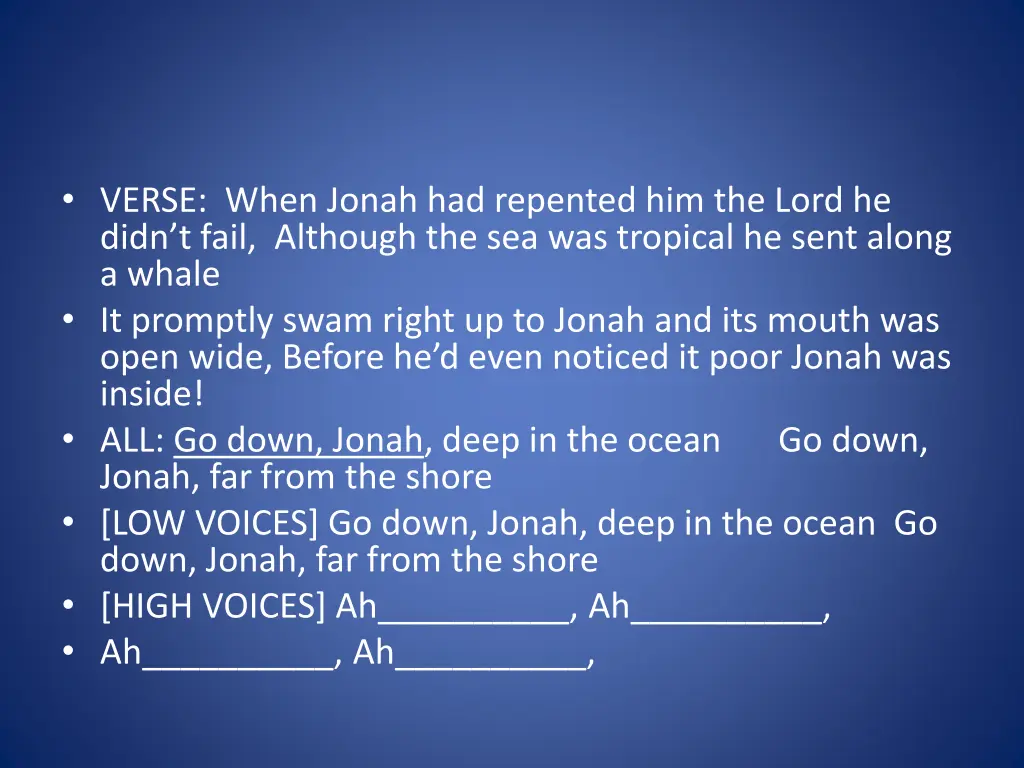 verse when jonah had repented him the lord