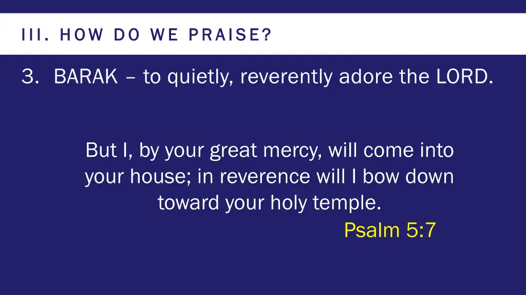 iii iii how do we praise how do we praise 2