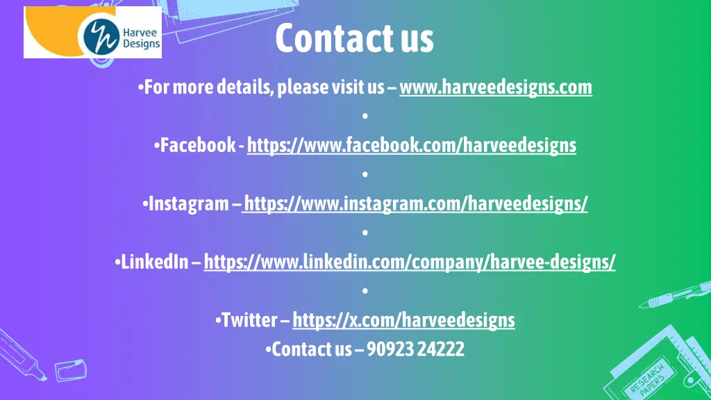 contact us