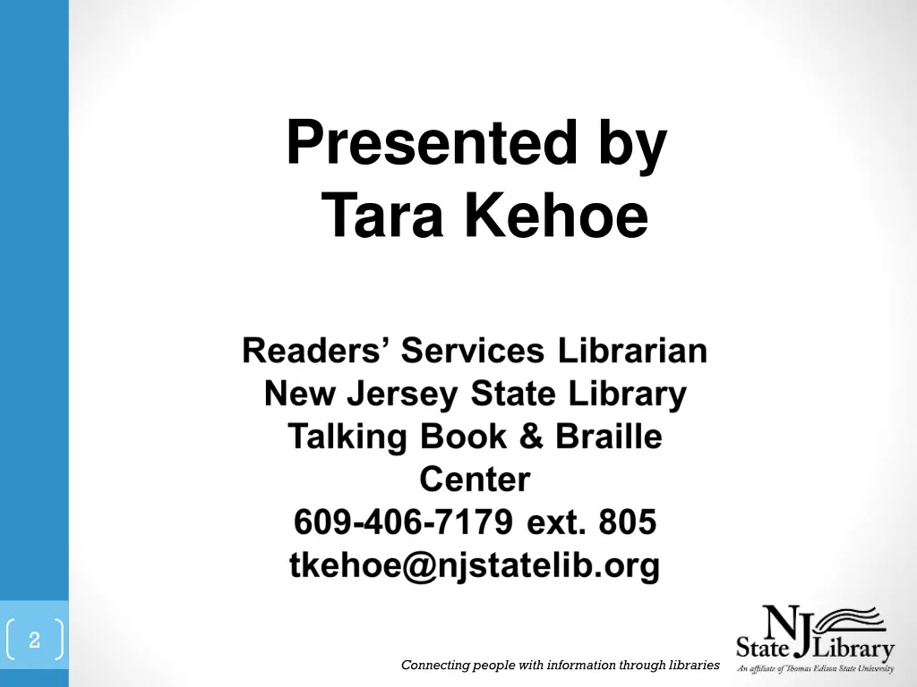 presented by tara kehoe