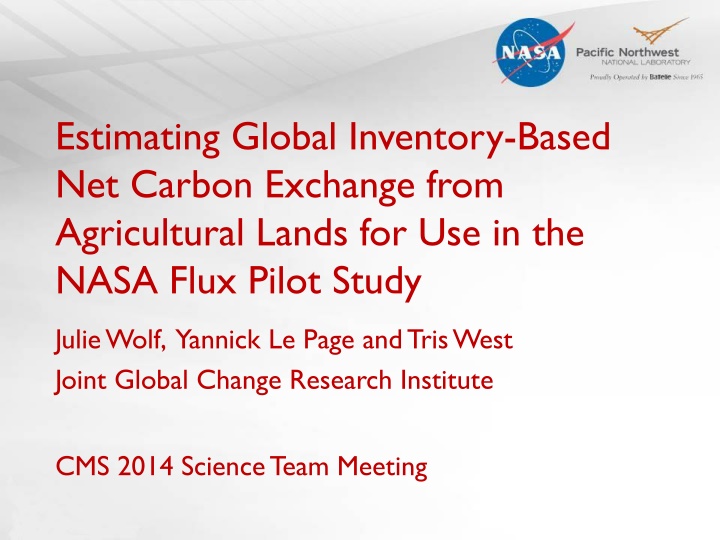 estimating global inventory based net carbon