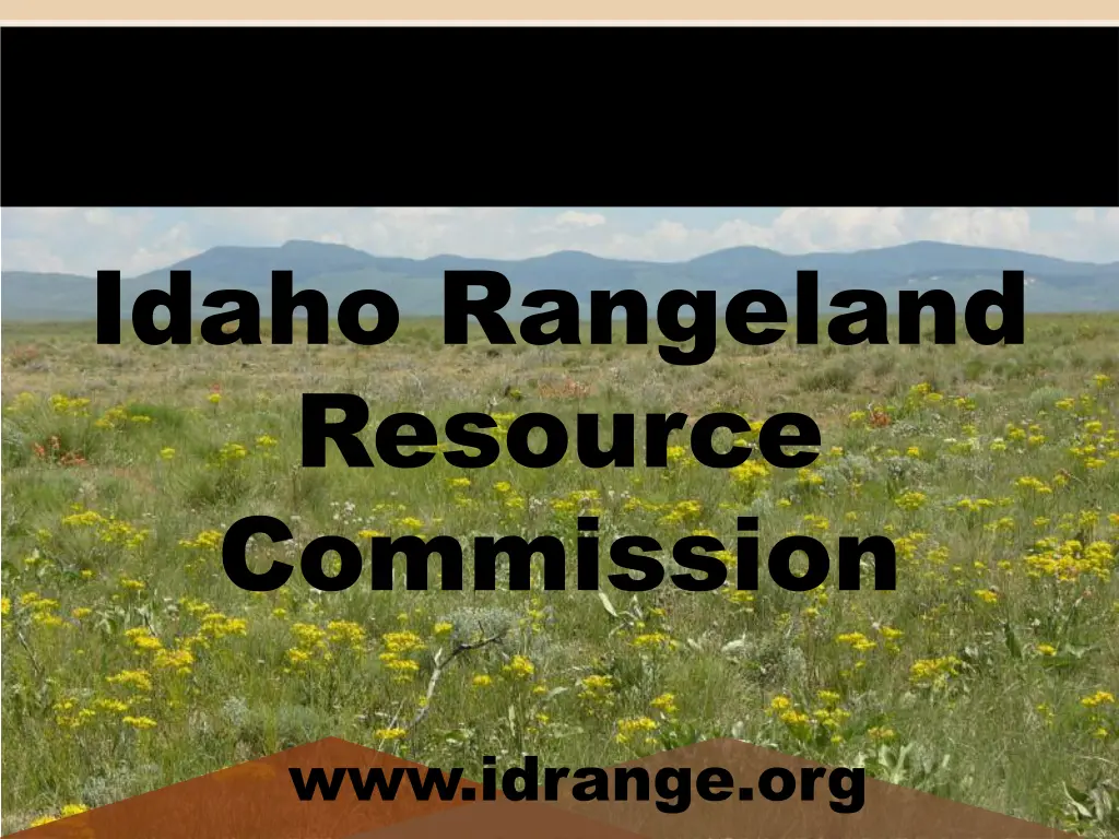 idaho rangeland resource commission