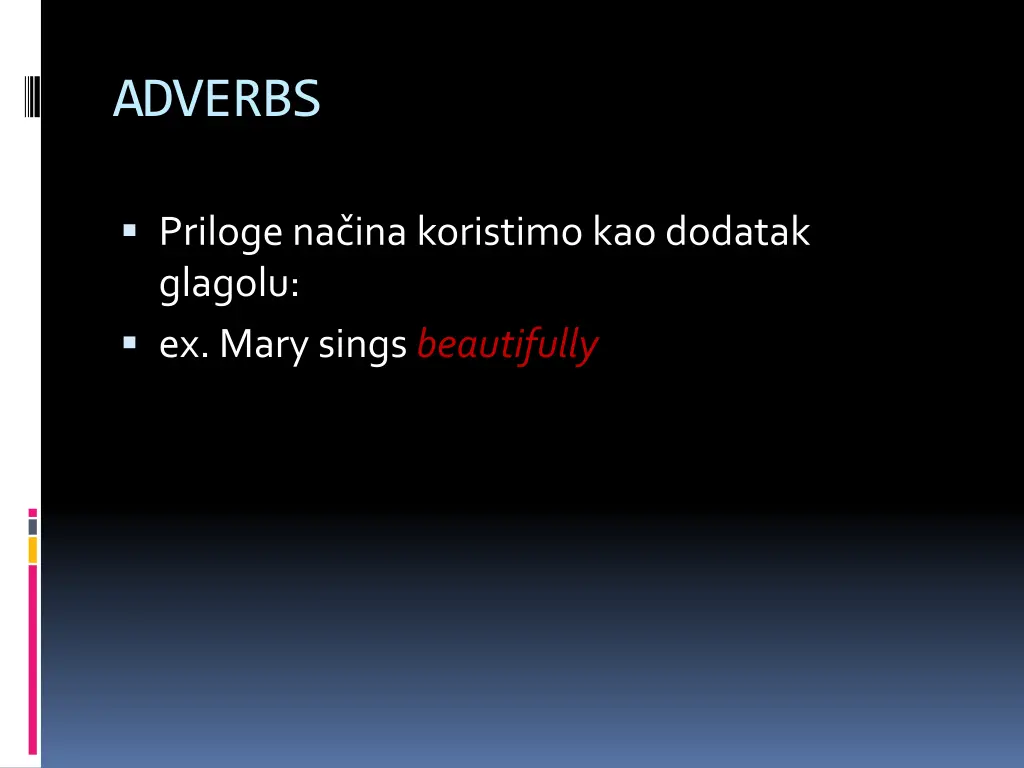 adverbs