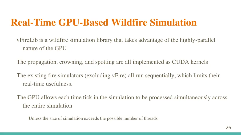 real time gpu based wildfire simulation