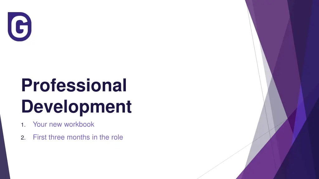 professional development your new workbook