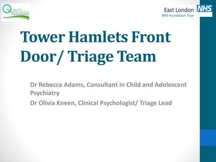 tower hamlets front door triage team