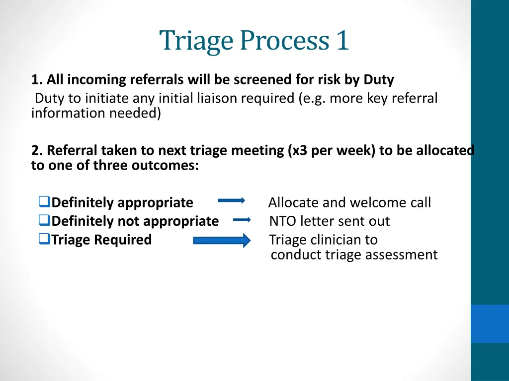 triage process 1