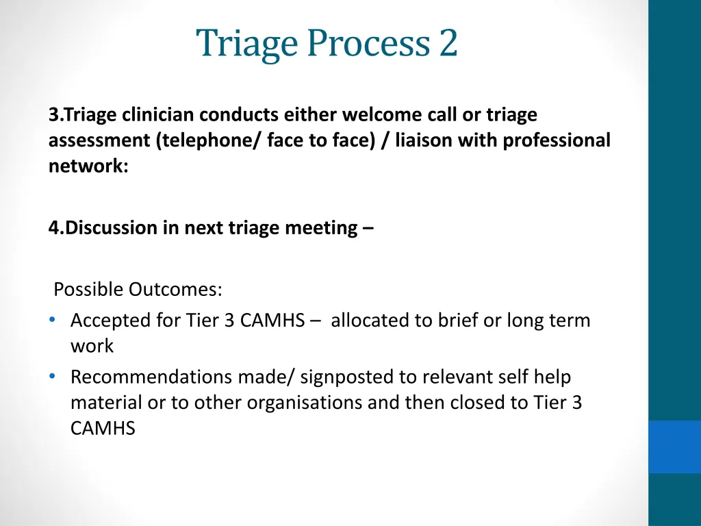 triage process 2