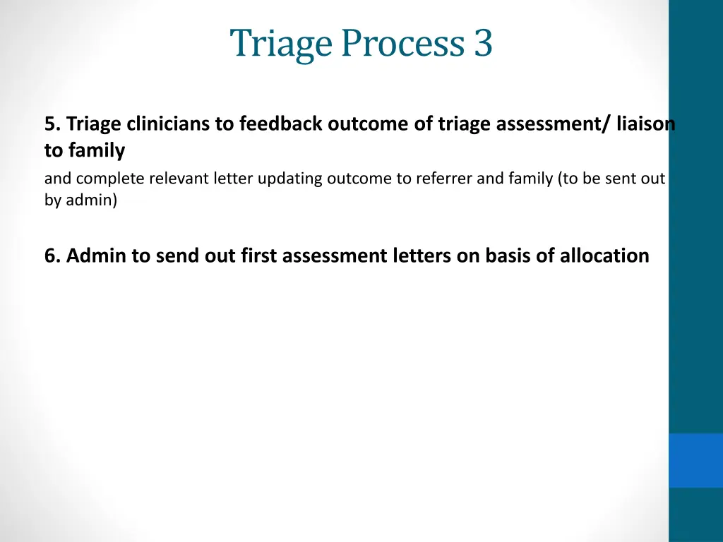 triage process 3