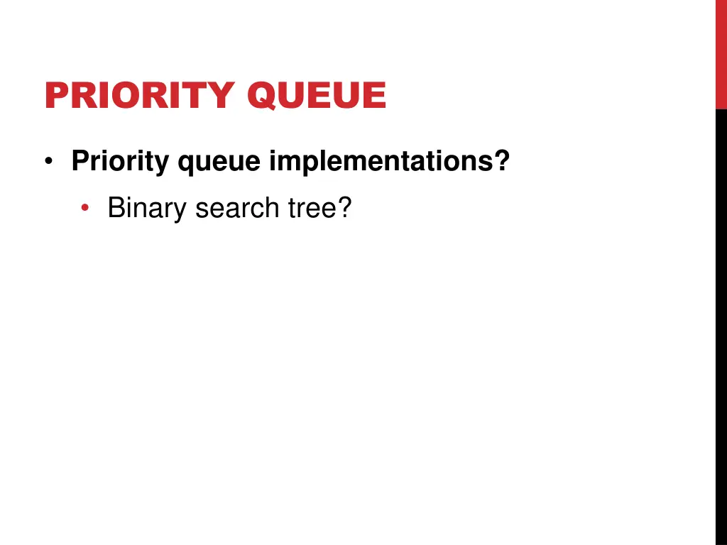 priority queue 12