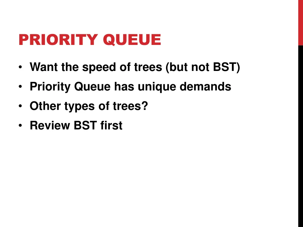 priority queue 18