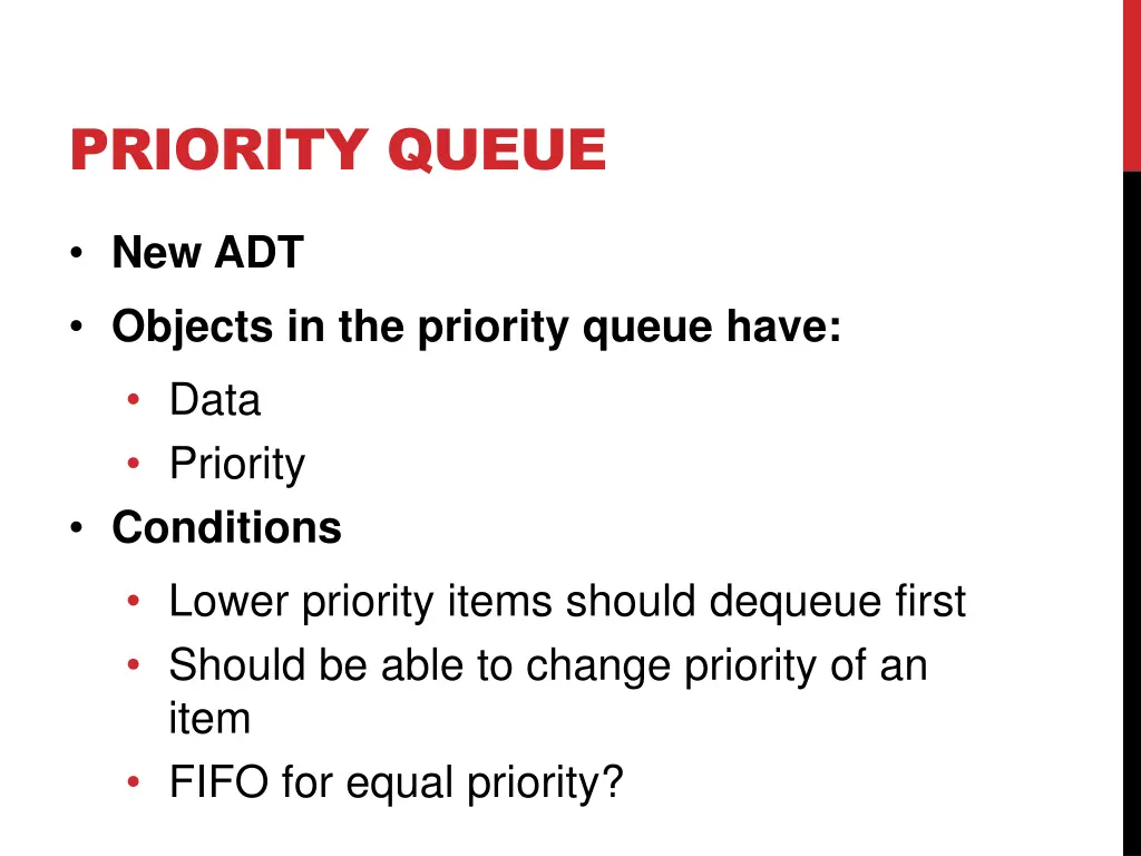 priority queue 2