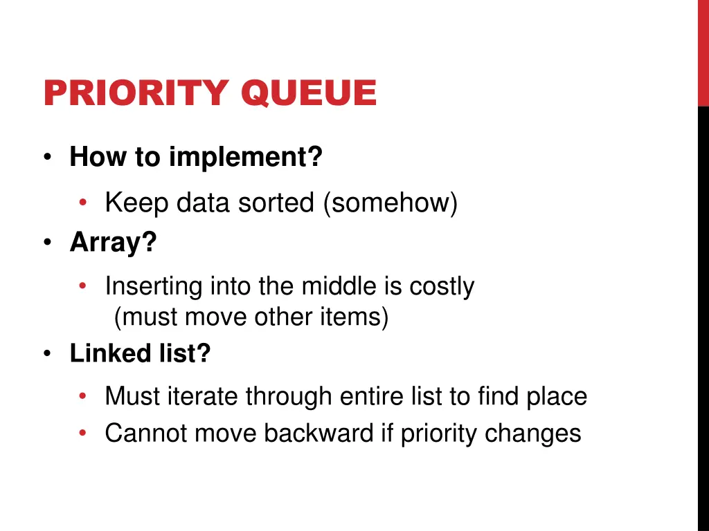 priority queue 9