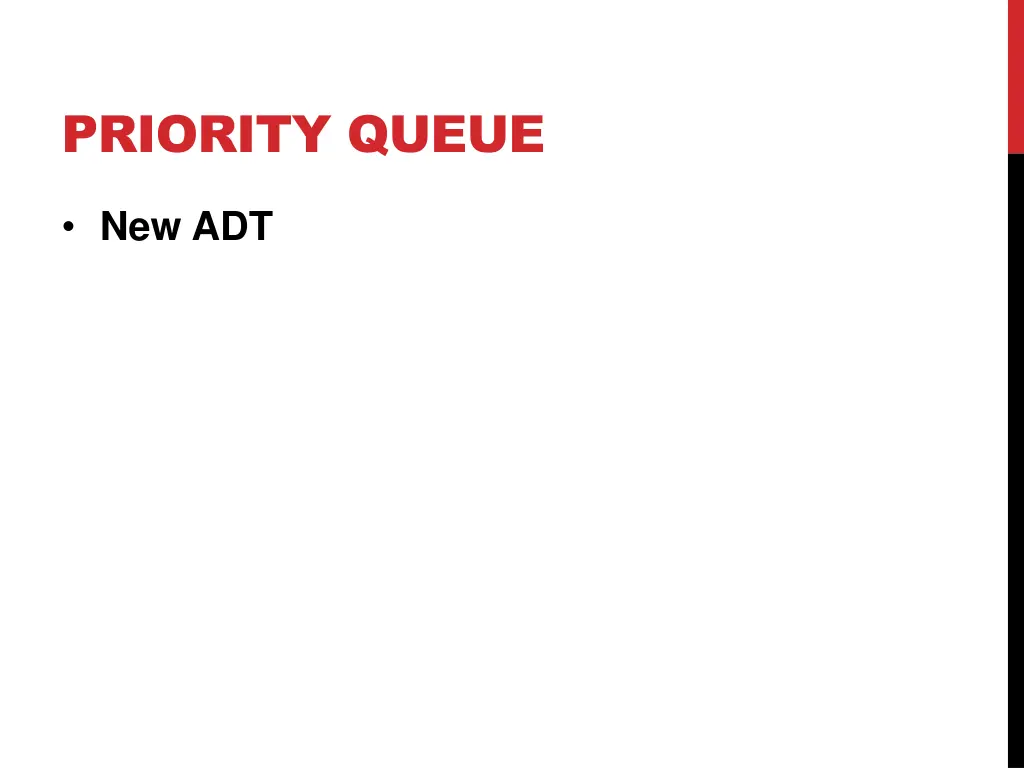 priority queue