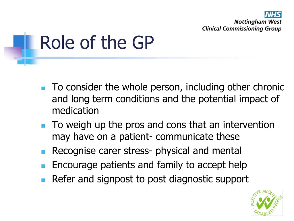 role of the gp