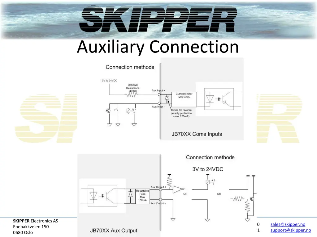 auxiliary connection