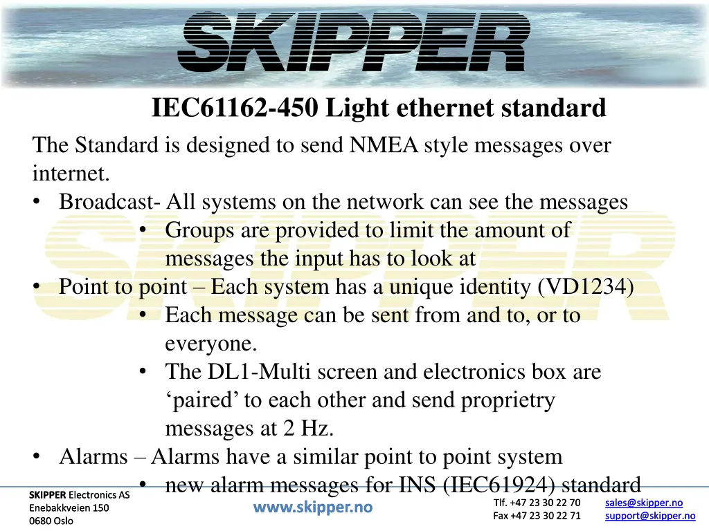 iec61162 450 light ethernet standard