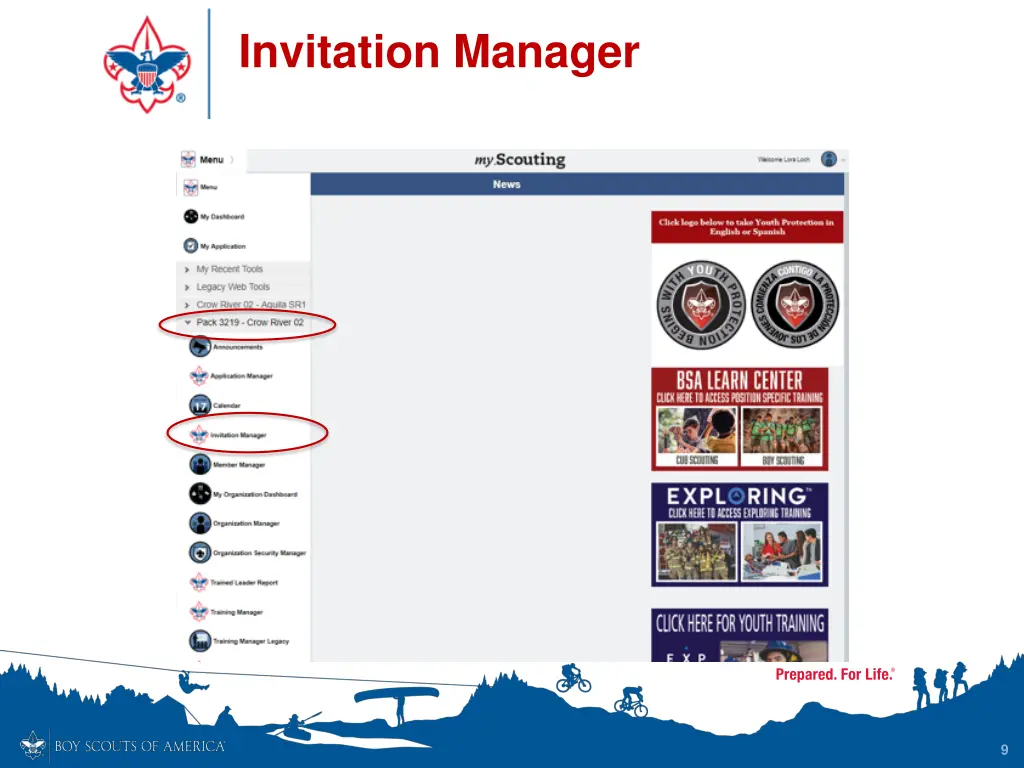 invitation manager 1