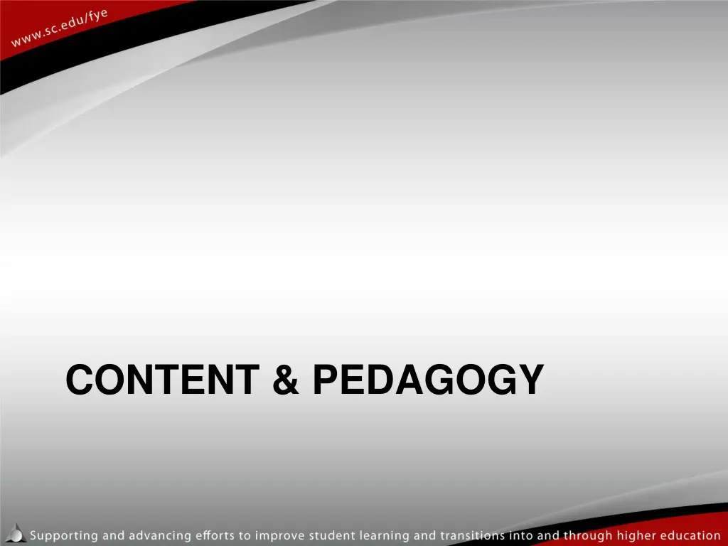 content pedagogy