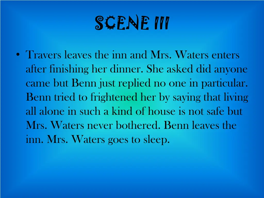 scene iii